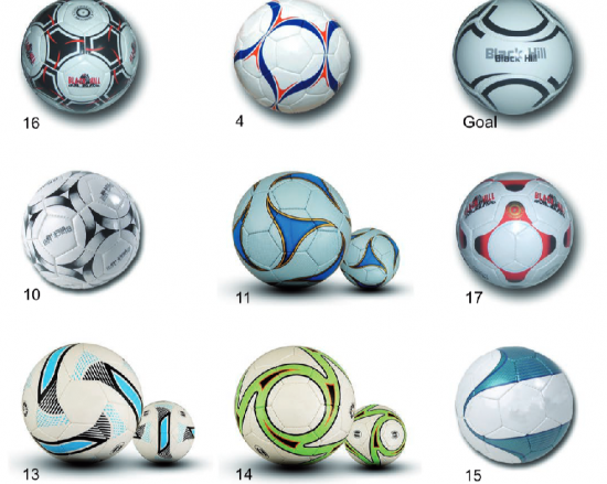 Fotbollar med egen logga