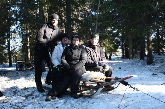 Hundspann med personalen 2014